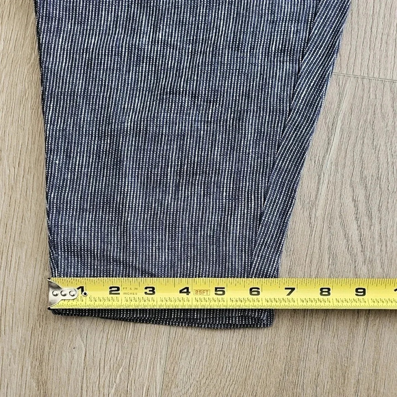 Striped Blue Trousers - Picture 2 of 9